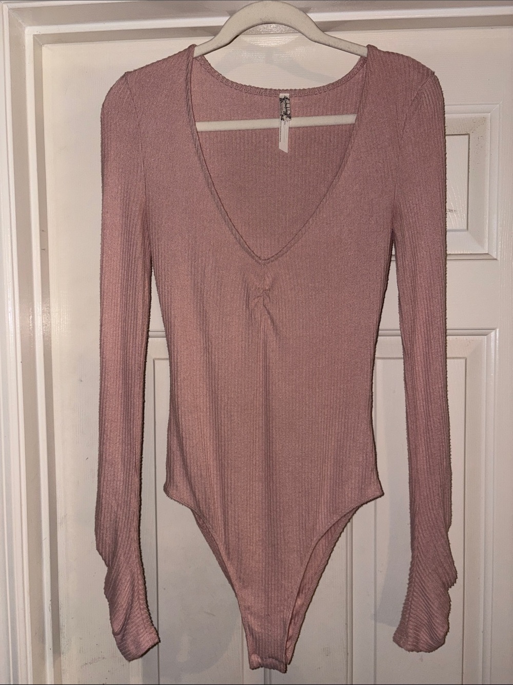 Free People “Cozy Up With Me” Bodysuit